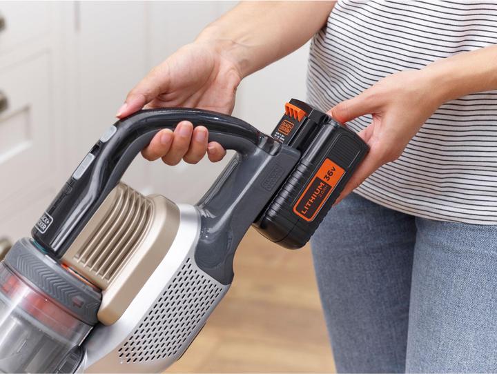 Immagine prodotto Black & Decker BLACK&DECKER BHFEV36B2DW Aspirapolvere con manico a batteria 36V/2.5Ah 4in1