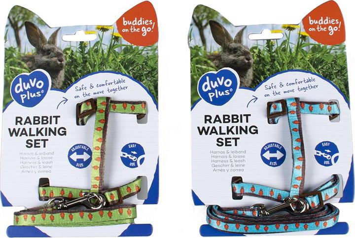 Produktbild Duvoplus + + Kaninchengeschirr Rabbit Face 25-45cm (140, Nager, Allgemein)