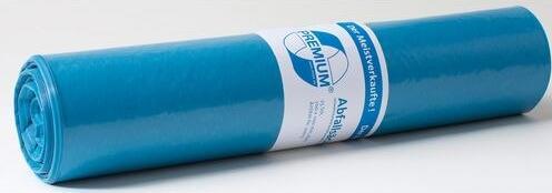 Actual product image Deiss Bin liners 10708 Waste bin 70 L Blue PE (polyethylene) 70 micron (25 x, 70 l)