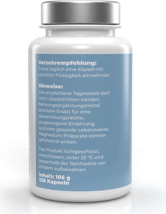 Produktbild VeLife Magnesium Komplex (120 Stück, Kapseln, 105 g)