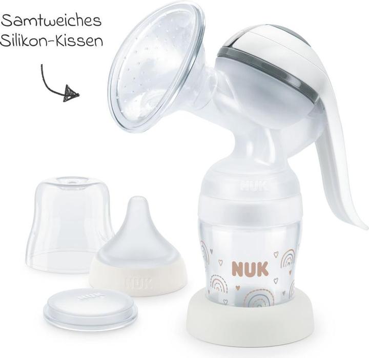 Actual product image NUK Milchpumpen Premium Still-Set Basic 7-tlg. - Handmilchpumpe