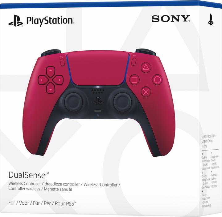 Actual product image Sony DualSense Wireless Controller - Cosmic Red (PS5)