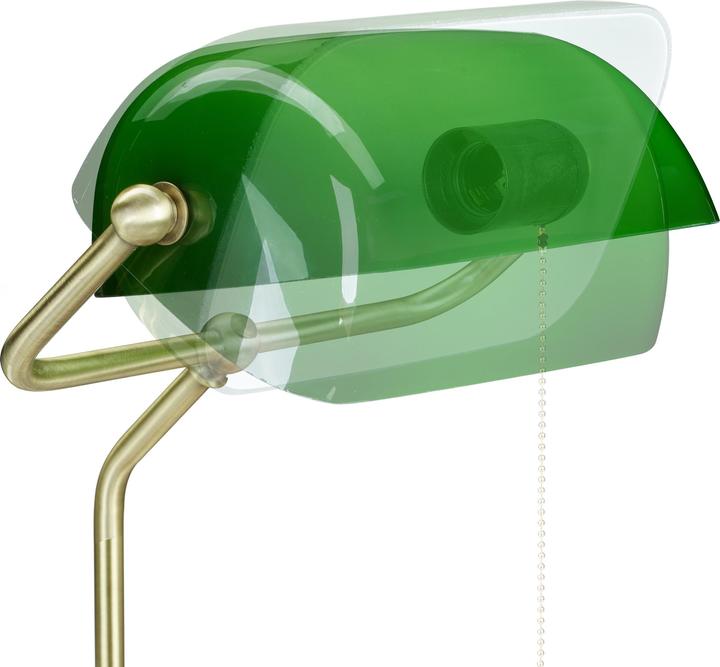 Image du produit Relaxdays Lampe banquier (E27)