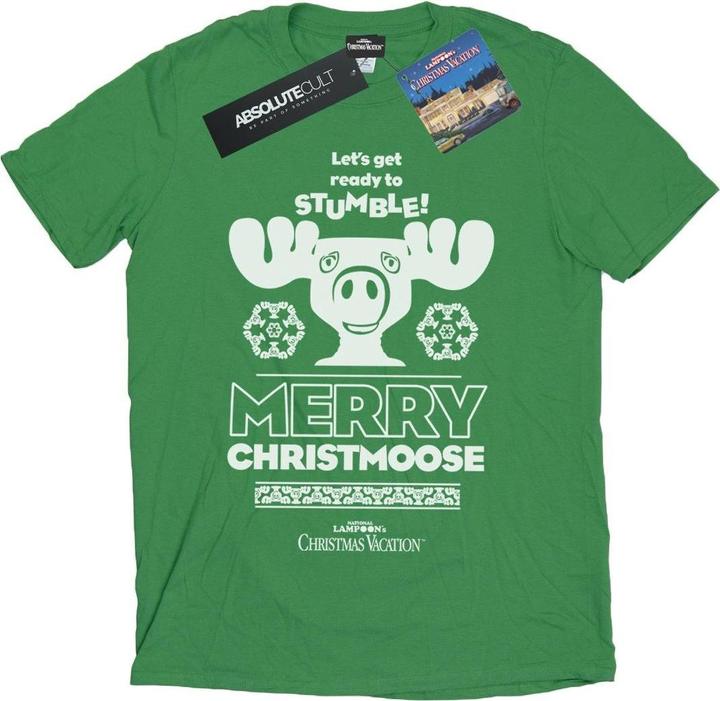 National Lampoon´s Vacation National Lampoon's Christmas Vacation Merry Christmoose TShirt (XXL)