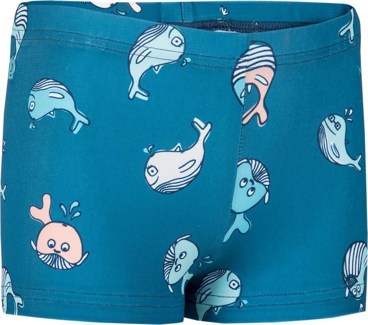 Nabaiji Badehose Boxer Baby/Kinder - Wal dunkelblau