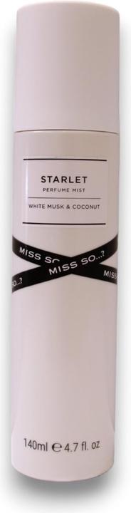 So...? Miss Starlet Brume Parfumée Musc Blanc et Noix de Coco 140ml (140 ml)