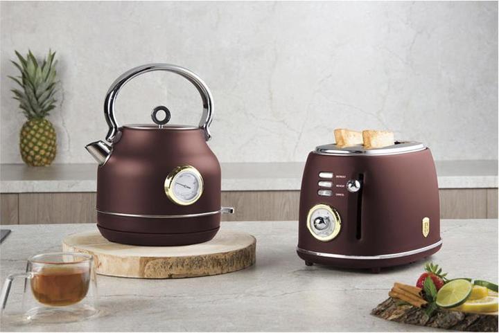 Produktbild BerlingerHaus Toaster mit 6 RÃ¶ststufen, bordeaux
