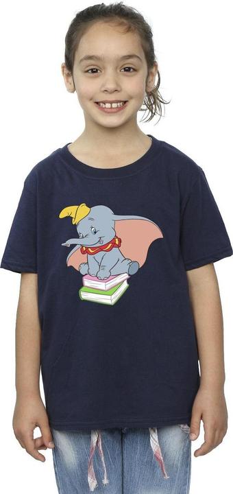 Produktbild Disney Dumbo Sitting On Books TShirt Mädchen (152, 158)