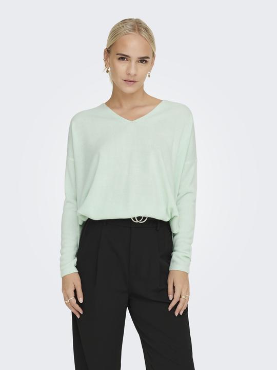 Actual product image Only V-neck knit jumper (S)