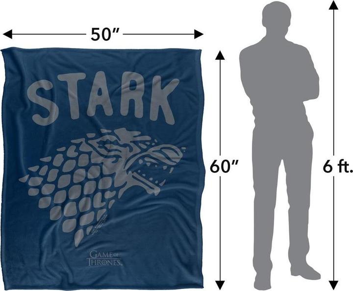 Produktbild Game of Thrones Decke Stark Wappen