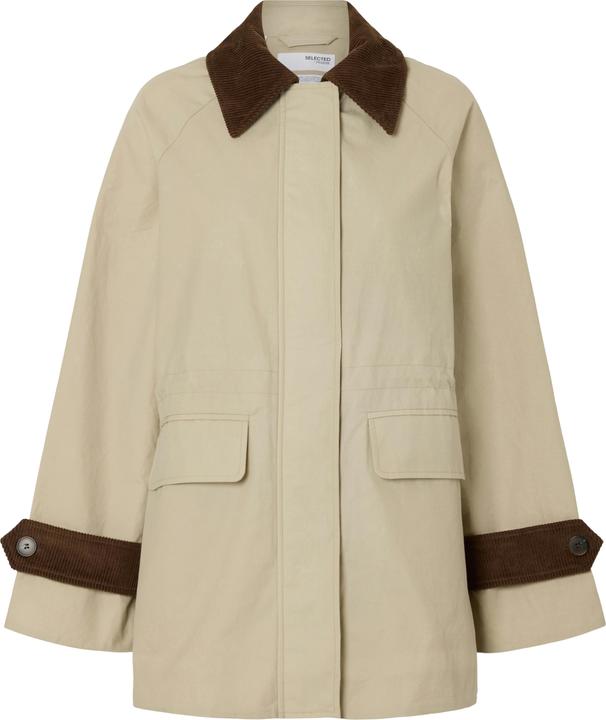 Produktbild Selected Femme Beschichtete Baumwoll Jacke (38)