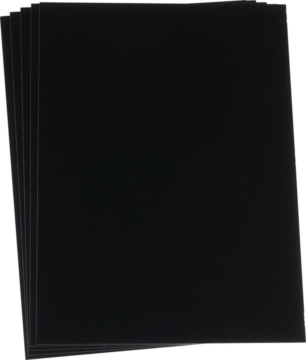 Image du produit Ursus Cartes de peinture encaustique, A4, 5 pcs., noir (250 g/m², 5 x)
