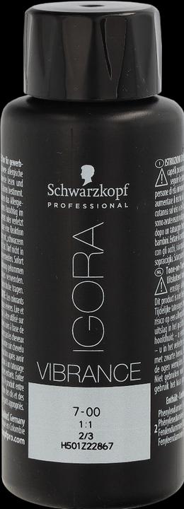 Produktbild Schwarzkopf Professional IGORA Vibrance Haartönung NEU (7-00 Mittelblond Extra)
