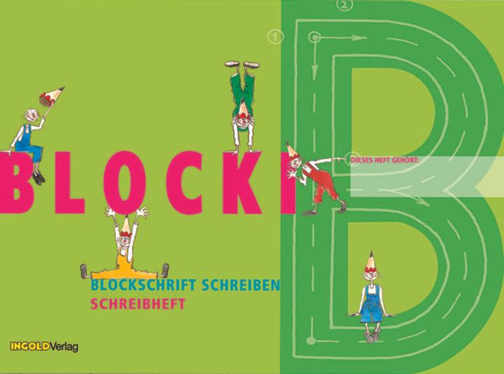 Immagine prodotto Blocki - Blockschrift schreiben. Schreibheft (Tedesco, Agathe Bieder Boerlin, Corinne Bromundt, Roberto Mazzucchelli, 2013)