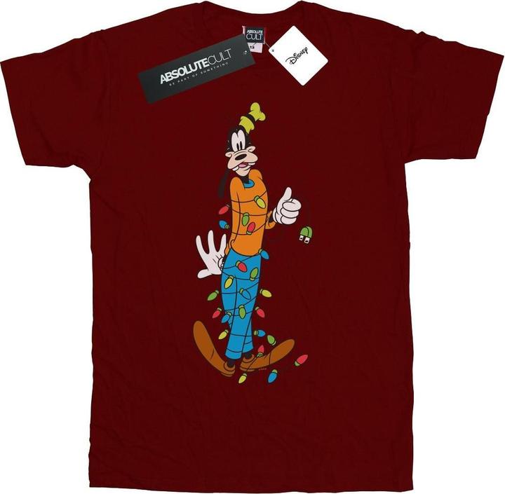 Disney Goofy Christmas Lights TShirt Jungen