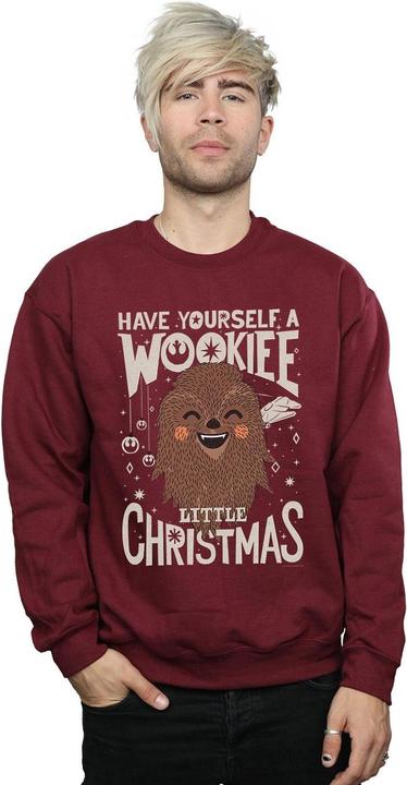 Immagine prodotto Star Wars Wookiee Little Christmas Felpa Uomo (XL)