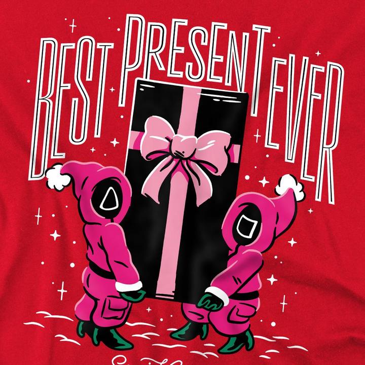 Image du produit Squid Game - T-shirt BEST PRESENT EVER - Homme (3XL)