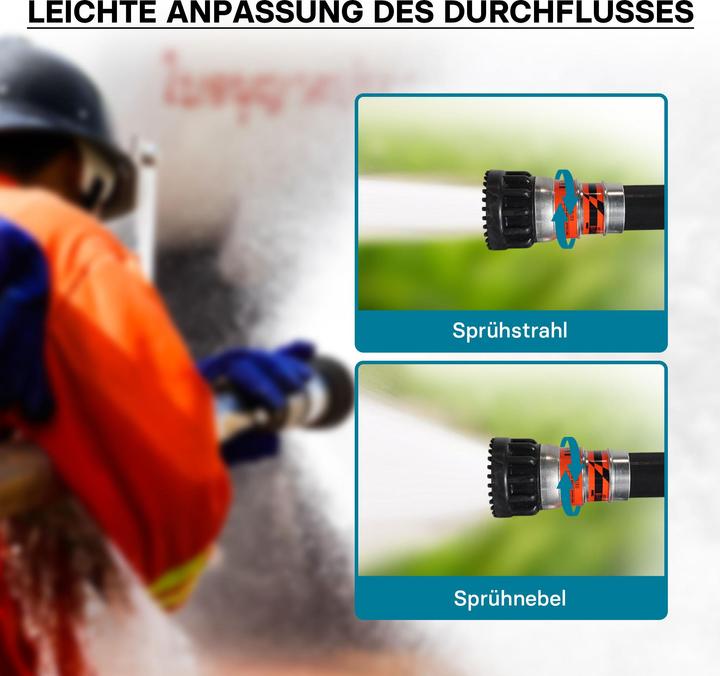Actual product image Wiltec C Multipurpose Nozzle Pipe for Disaster Relief, Fire Brigades and Construction Sites