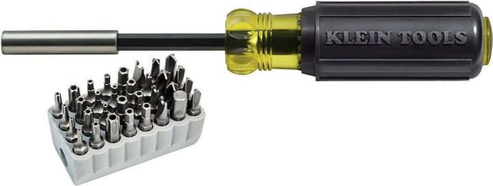 Klein Tools 32510 Magnet-Schraubendreher inkl. 32 Bits (Pin-torx)