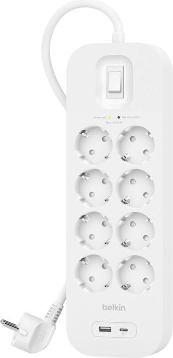 Belkin Surgemaster Überspannungsschutz (8 x, 2 m)