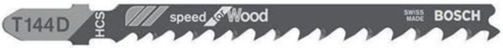 Actual product image Bosch Professional Zubehör Jigsaw blade T 144 D Speed for Wood, 100-pack