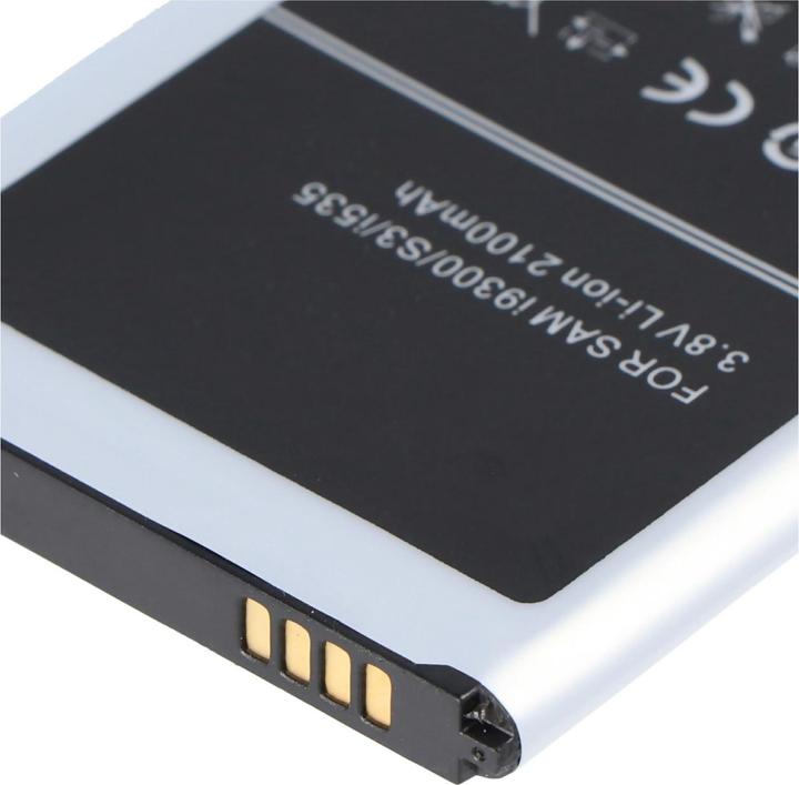Actual product image Samsung Galaxy S III battery, GT-I9300, EB-L1G6LLUC with NFC