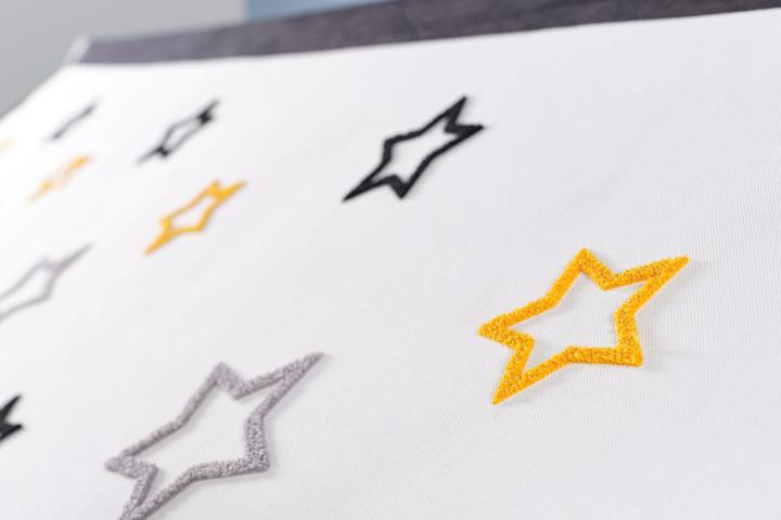 Actual product image Almila Sky fabric roof