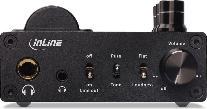 InLine AmpUSB-EQ Hi-Res AUDIO HiFi DSD (Bass Boost)