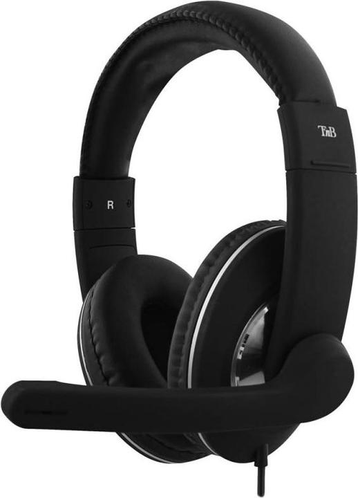 Produktbild T'nB Casque Micro filaire HS-500 (Noir) (Kabelgebunden)