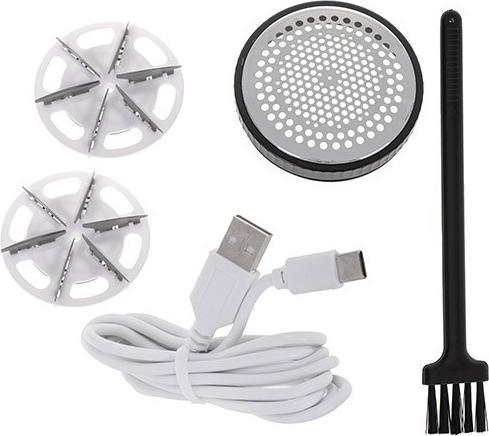 Immagine prodotto Adler | Rimuovi pelucchi LCD | AD 9618 | Bianco/Nero | Batteria ricaricabile