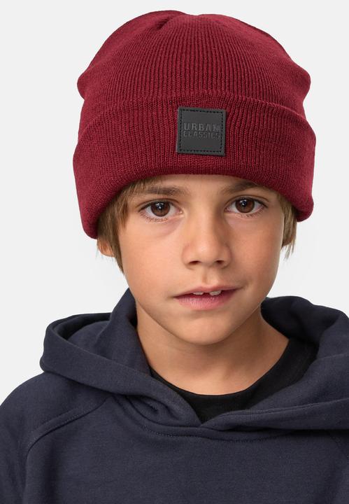 Actual product image Urban Classics Logopatch Beanie Kids 2-Pack (122/128)
