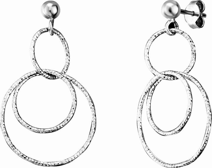 Actual product image Der Kettenmacher Fantasy Ring Earrings (Silver 925)