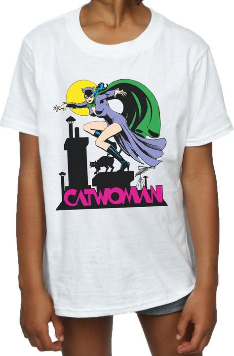 Immagine prodotto Catwoman Text Logo Maglietta Ragazze (116)
