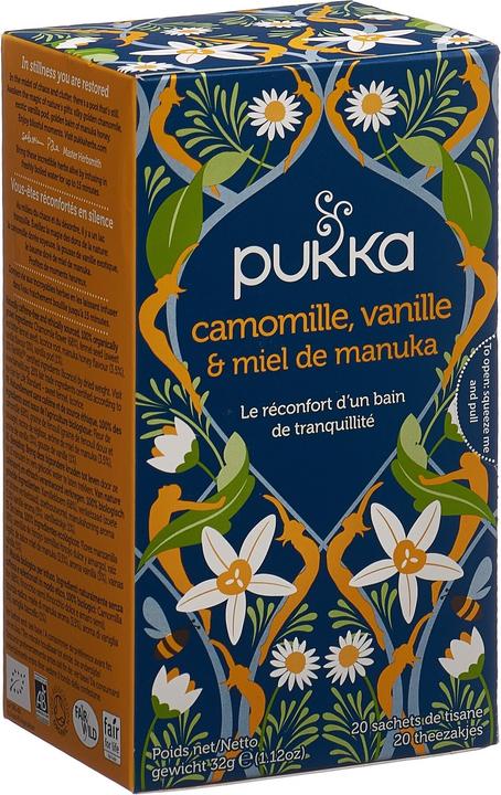 Immagine prodotto Pukka Kamille, Vanille und Manuka-Honig (77 g)