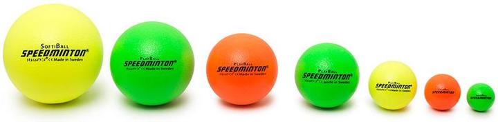 Immagine prodotto Speedminton Palla di pelle di drago 9 cm, giallo neon