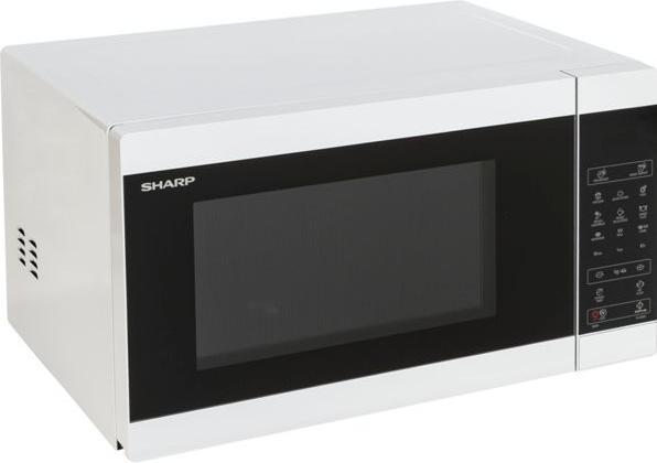 Image du produit Sharp Microwave Oven with Grill YC-MG81E-W Free standing, 28 L, 900 W, Grill, White (28 l)
