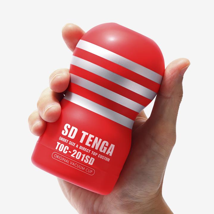 Produktbild Tenga SD ORIGINAL VACUUM CUP Strong - kurzer Masturbator aus TPE