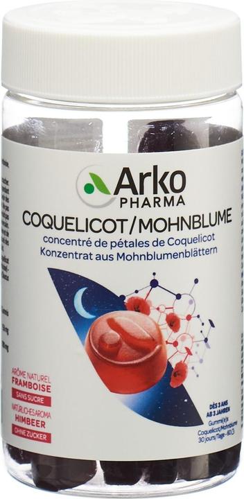 Produktbild Arkopharma Arkogummies Mohnblume (60 Stück, Gummies, 198 g)
