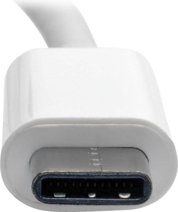 Image du produit Eaton Adaptateur USB-C multiport M/3xF - 4K HDMI DVI VGA HDCP Blanc (USB 3.1, 15.24 cm)