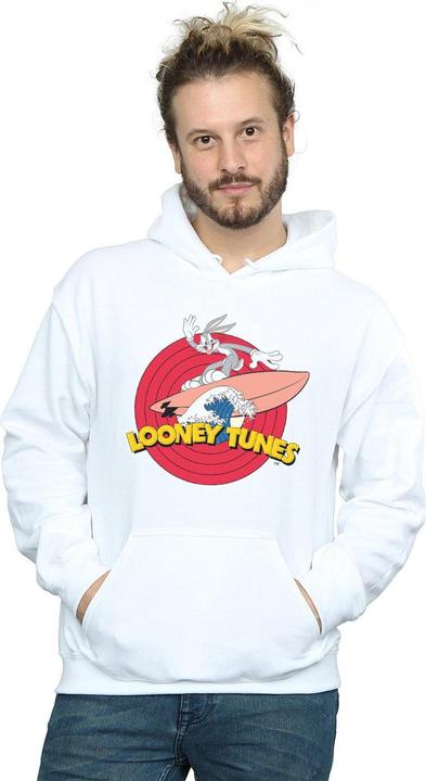Image du produit Looney Tunes - Sweat à capuche BUGS BUNNY SURFING - Homme (S)