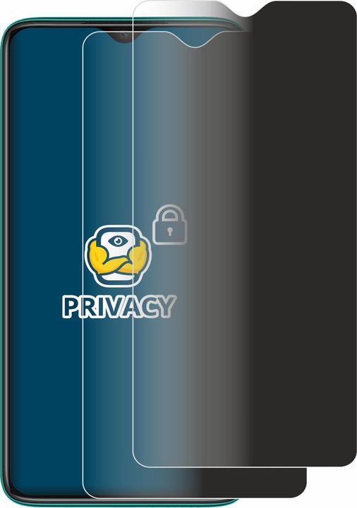 Produktbild BROTECT Sichtschutzfolie Anti-Spy Privacy Folie Blaulicht-Schutz (2 Stück, Xiaomi Redmi Note 8 Pro)
