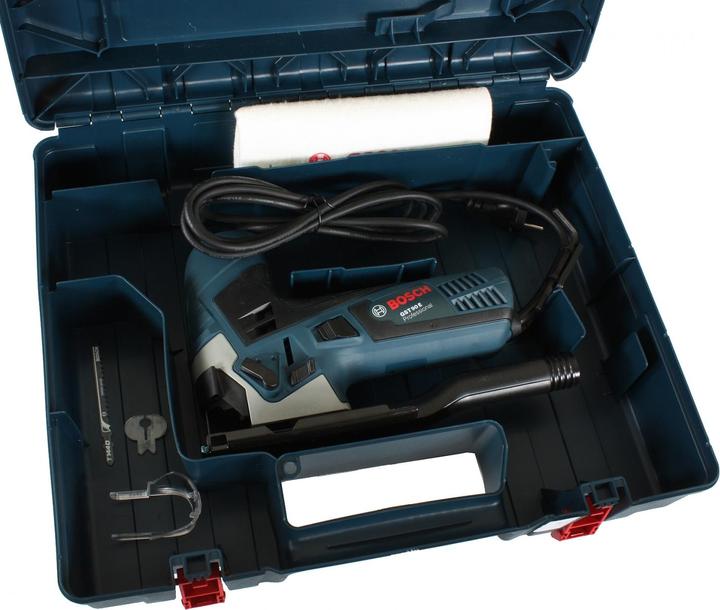 Image du produit Bosch Professional Scie sauteuse GST 90 E avec 1 x lame de scie sauteuse T 144 D, dans une mallette d'artisanat