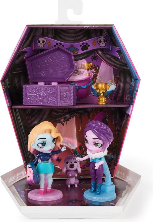 Actual product image Spin Master Zombaes Forever, Wild Vibes, Set deluxe Rest in Show con bambole zombie e accessori, 2 personaggi da