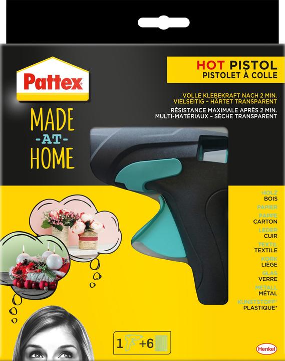 Image du produit Pattex Pistolet à colle HOT PISTOL "Made at Home