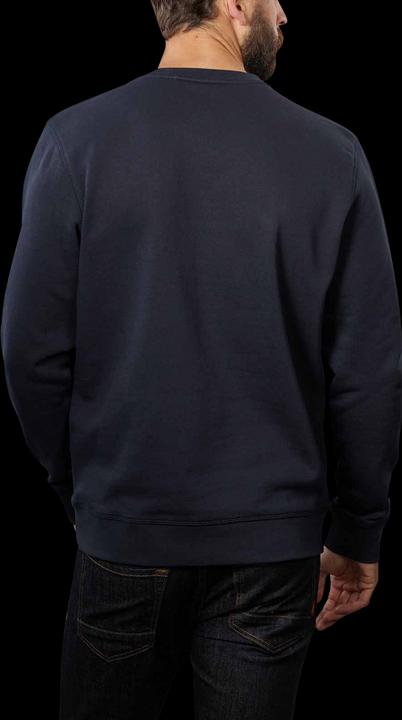 Image du produit Hugo Boss Boss Orange Crew Neck Westart Logo Sweatshirt Dark Blue (XL)