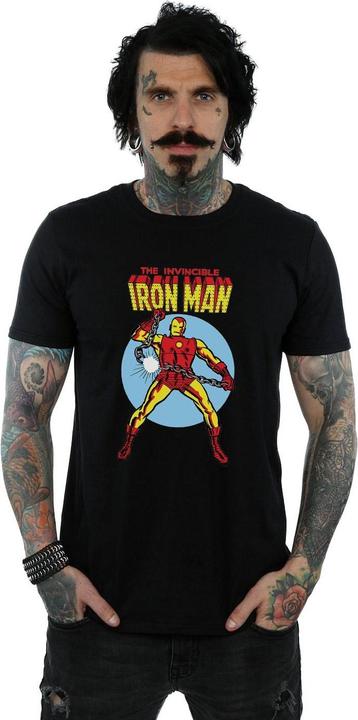 Image du produit - T-shirt THE INVINCIBLE IRON MAN - Homme (M)