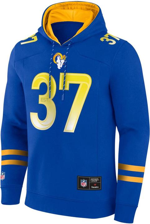 Immagine prodotto Fanatics Felpa con cappuccio Foundation Fleece - NFL Los Angeles Rams - L (L)