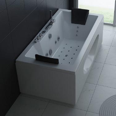 Image du produit PureHaven Spa 180x90 cm Chauffage Programme de nettoyage & Luminothérapie Cascade compatible Bluetooth