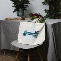Entre Temps sac shopping fraicheur zipper 75l 60x30x50cm