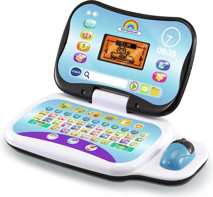 Actual product image VTech Ordi Genius pro noir (French)